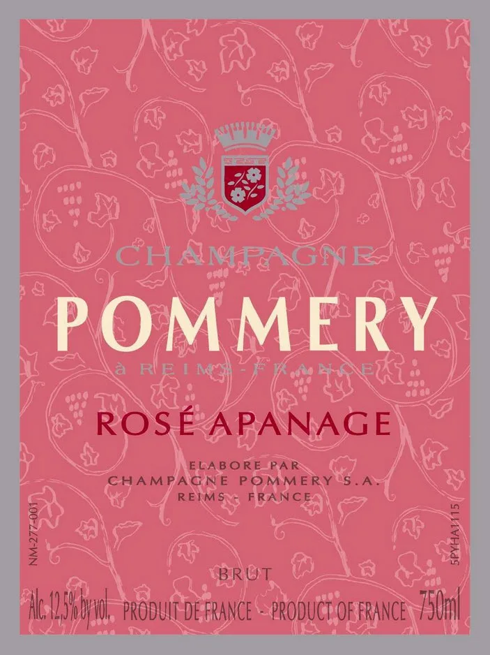 Pommery Rosé Apanage Preis