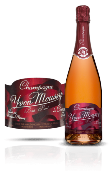 Champagne Yvon Moussy Brut Rosé