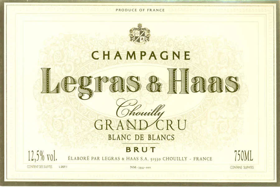 Champagner Legras & Haas